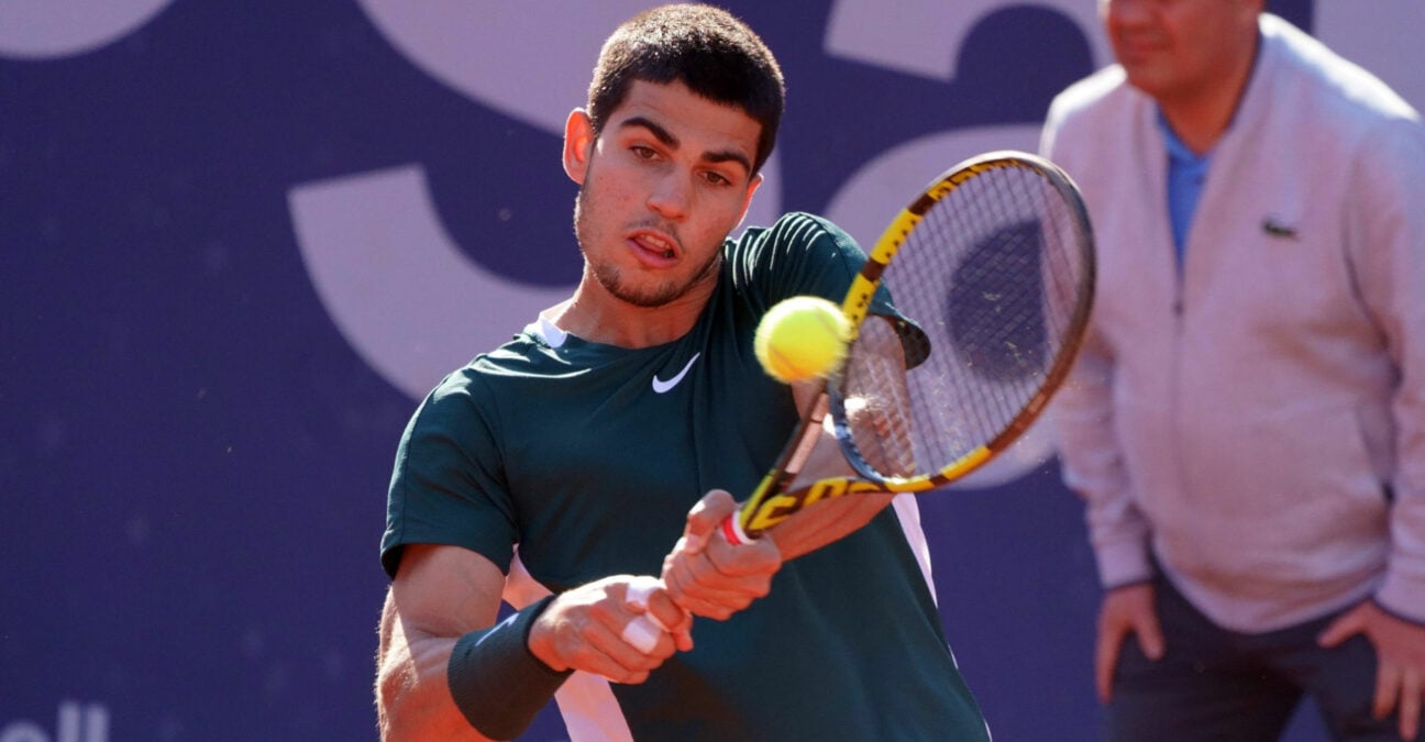 Carlos Alcaraz at the 2022 Barcelona Open