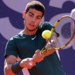 Carlos Alcaraz at the 2022 Barcelona Open