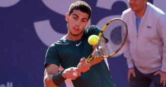 Carlos Alcaraz at the 2022 Barcelona Open