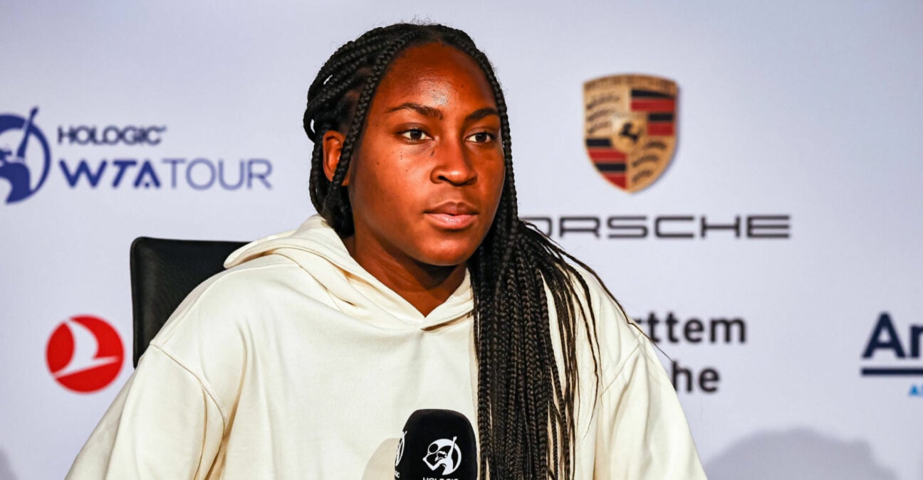 Coco Gauff at the 2023 Porsche Grand Prix