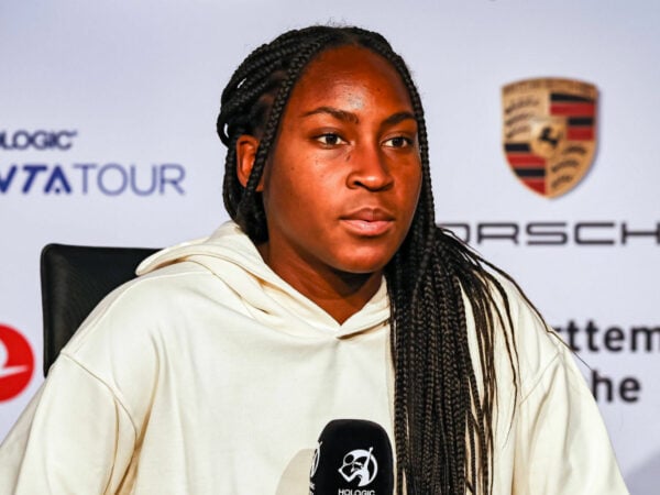 Coco Gauff at the 2023 Porsche Grand Prix