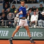 Daniil Medvedev at Roland-Garros in 2022