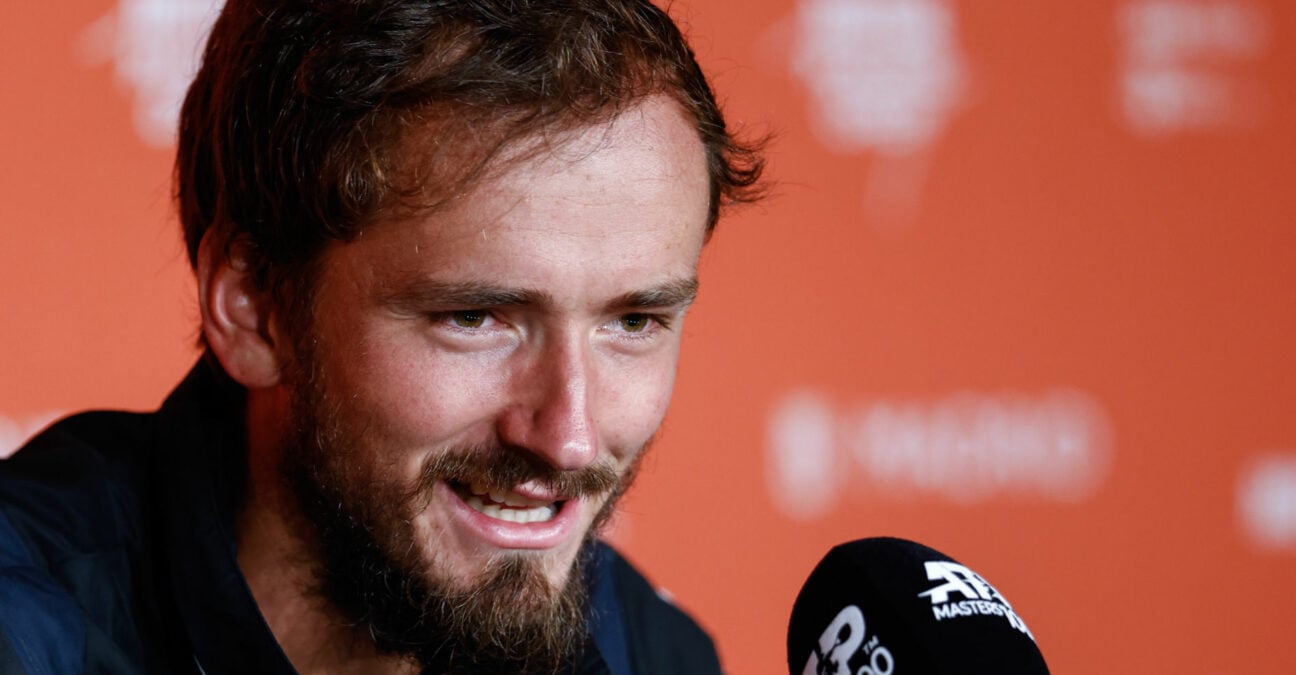 Daniil Medvedev at the 2023 Madrid Masters