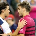 Dominic Thiem Stan Wawrinka Indian Wells handshake