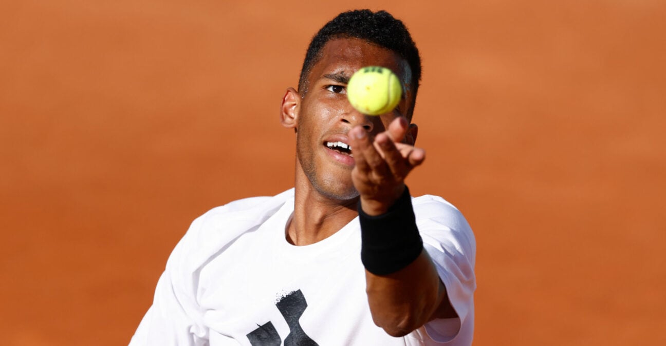 Felix Auger-Aliassime at the 2023 Madrid Masters