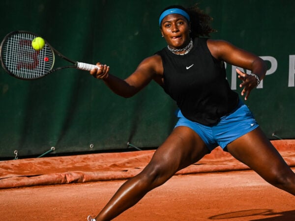 Hailey Baptiste at the 2022 French Open
