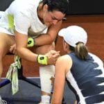 Jabeur and Swiatek in Stuttgart 2023 (AI / Reuters / Panoramic)