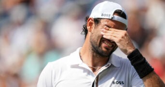Matteo Berrettini at the 2022 US Open