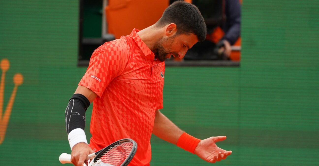 Novak Djokovic Monte-Carlo exit 2023