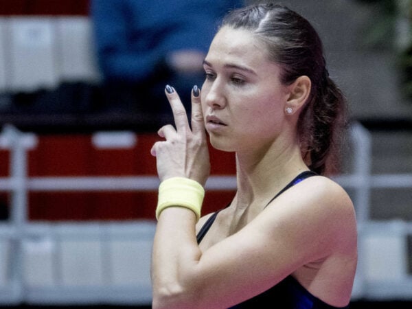 Vitalia Diatchenko at the 2022 WTA Lyon Open