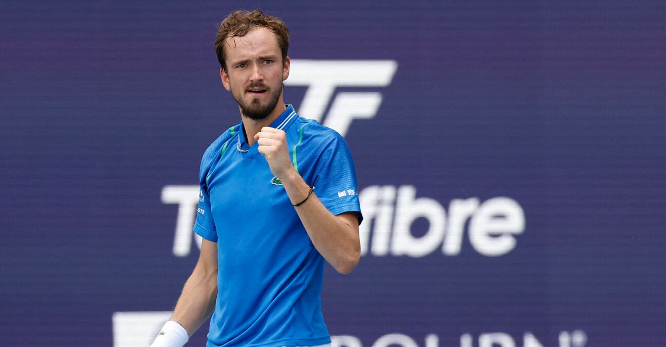 Daniil Medvedev 2023 Miami Open | AI / Reuters / Panoramic
