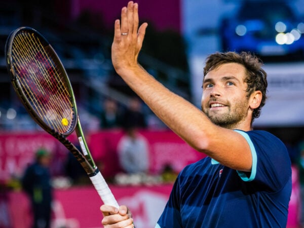 Quentin Halys at the Millennium Estoril Open 2023