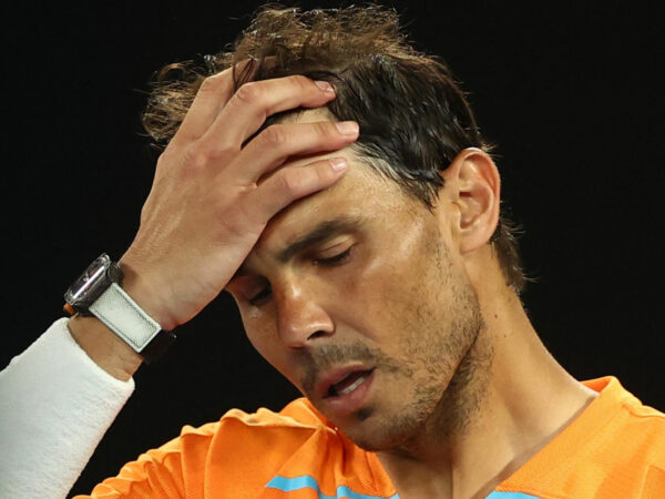 Rafael Nadal at the 2023 Australian Open