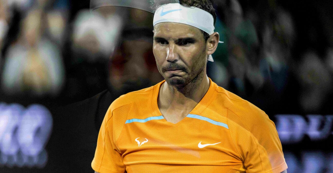 Rafael Nadal at the 2023 Australian Open