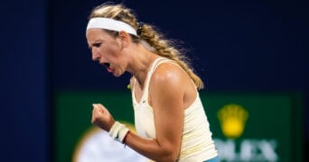 Victoria Azarenka at the 2023 Canadia Open