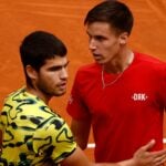 Carlos Alcaraz and Fabian Marozsan, Rome 2023