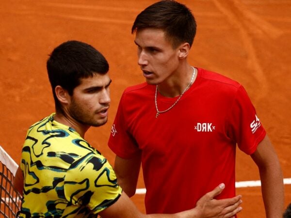 Carlos Alcaraz and Fabian Marozsan, Rome 2023