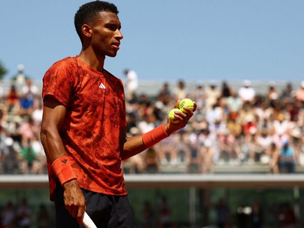 Felix Auger-Aliassime at Roland-Garros
