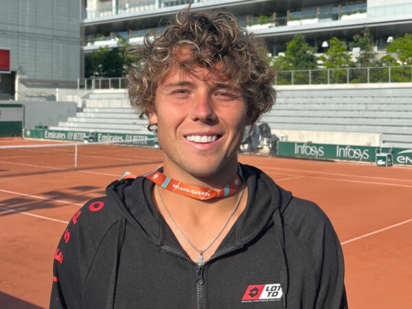 Aleksandar Kovacevic at 2023 Roland-Garros