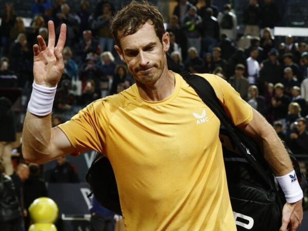 Britain's Andy Murray at the 2023 Italian Open
