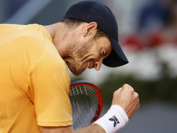 Andy Murray at the 2023 Madrid Open