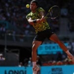 Carlos Alcaraz at the 2023 Mutua Madrid Open