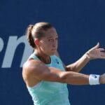 Diane Parry at the 2022 US Open