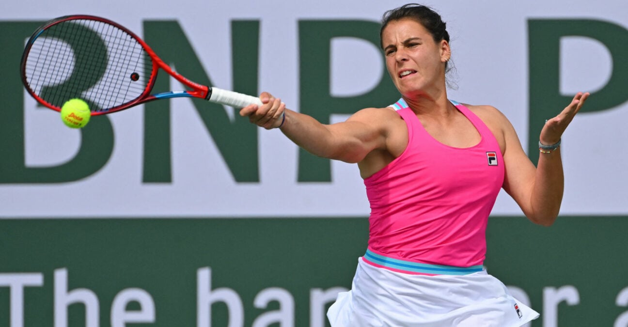 Emma Navarro at the 2023 BNP Paribas Open at Indian Wells