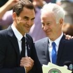 Federer and McEnroe, Wimbledon 2022
