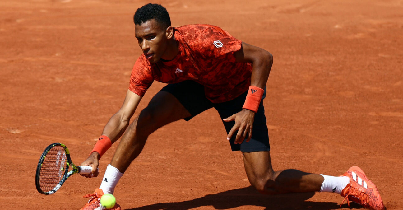 Felix Auger-Aliassime at 2023 Roland-Garros