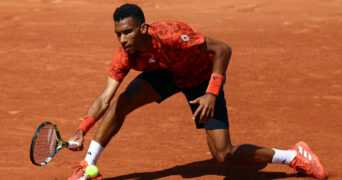 Felix Auger-Aliassime at 2023 Roland-Garros
