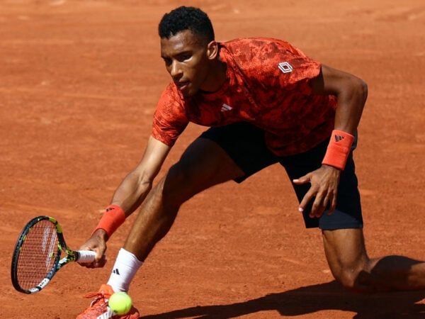 Felix Auger-Aliassime at 2023 Roland-Garros