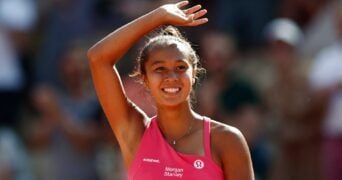 Leylah Fernandez at 2023 Roland-Garros