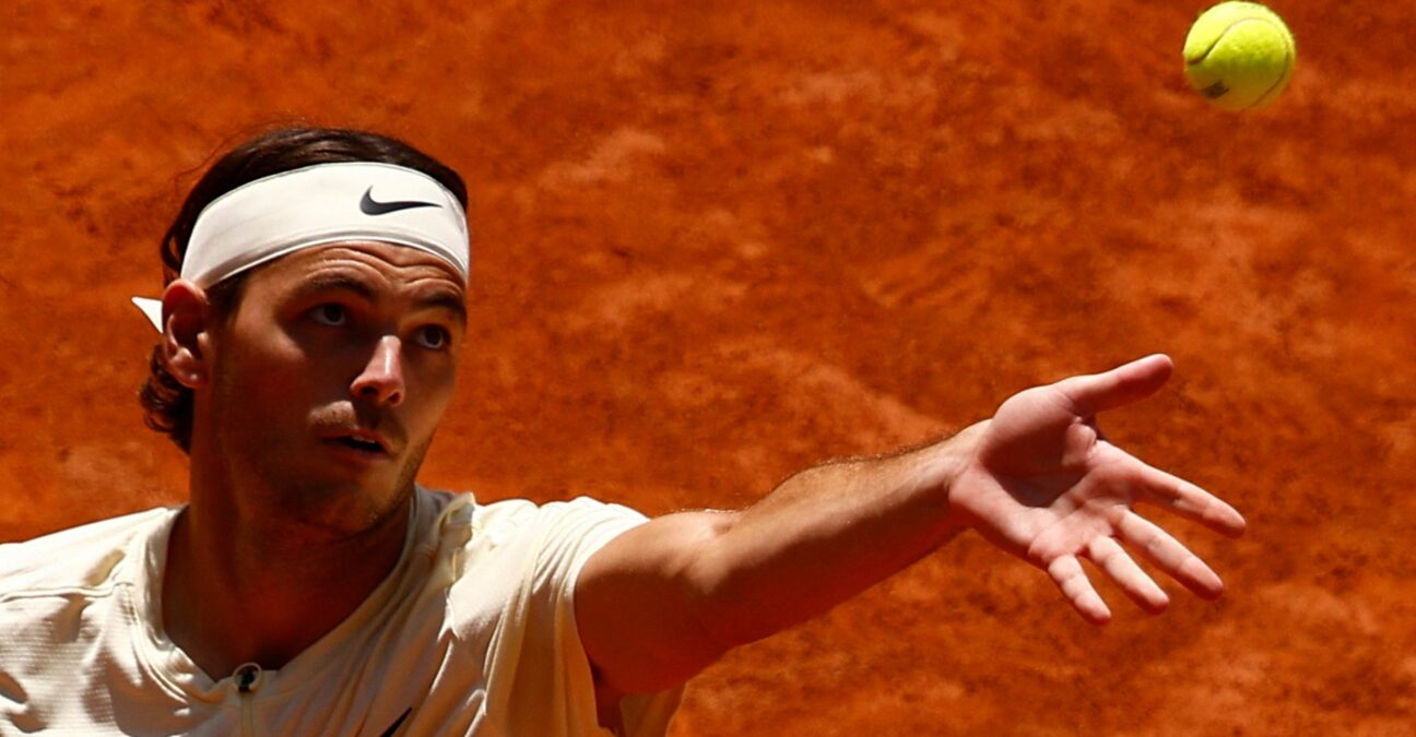 Taylor Fritz at the 2023 Rome Masters