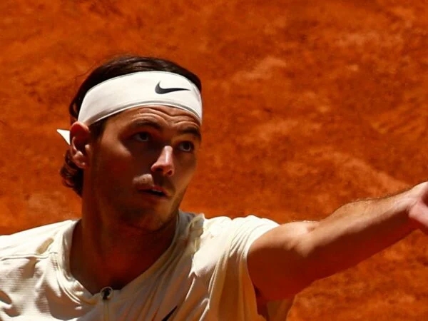 Taylor Fritz at the 2023 Rome Masters