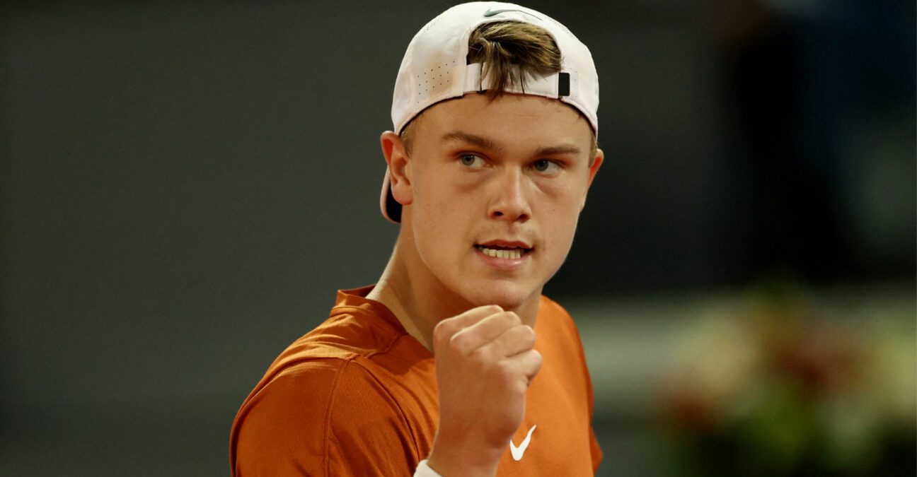Holger Rune at the 2023 Madrid Masters