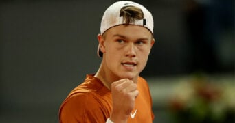 Holger Rune at the 2023 Madrid Masters