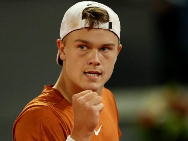 Holger Rune at the 2023 Madrid Masters