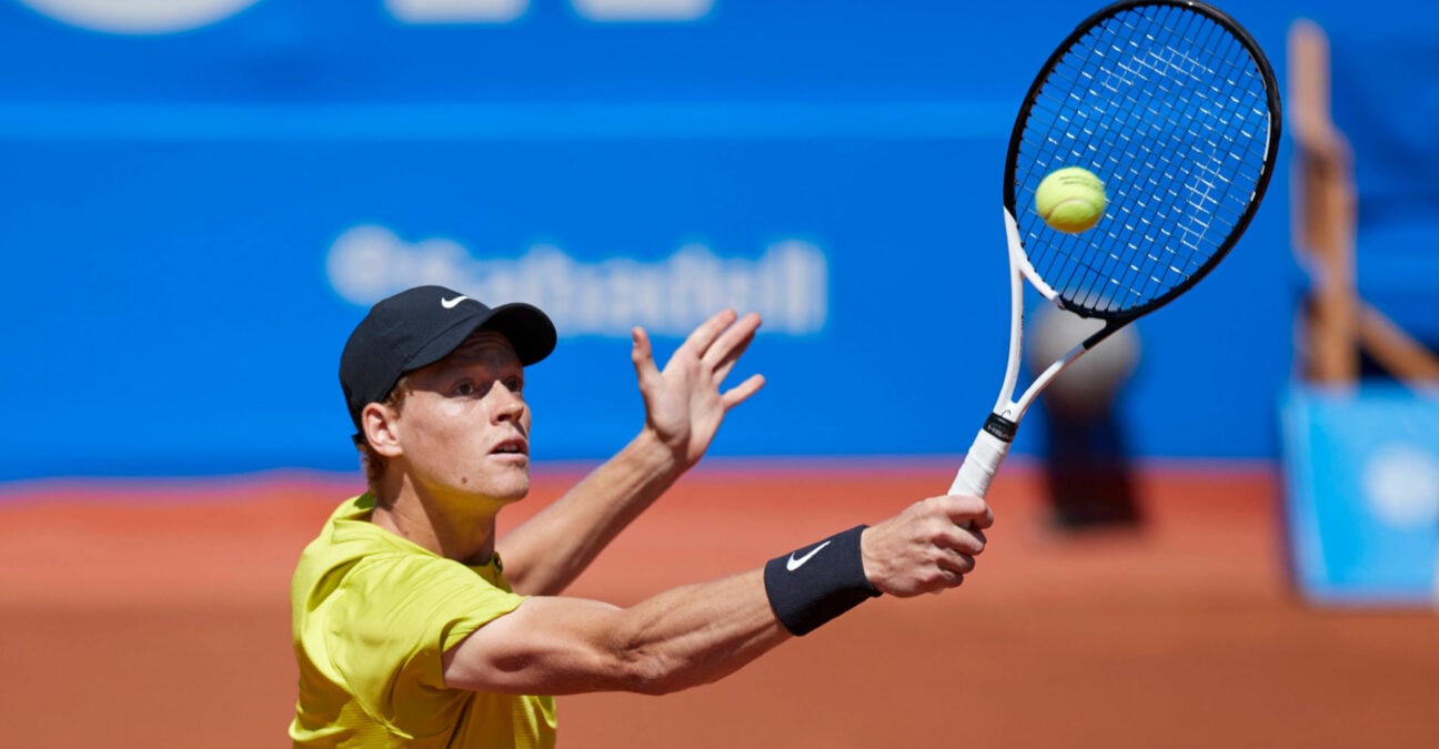 Jannik Sinner at the 2023 Barcelona Open