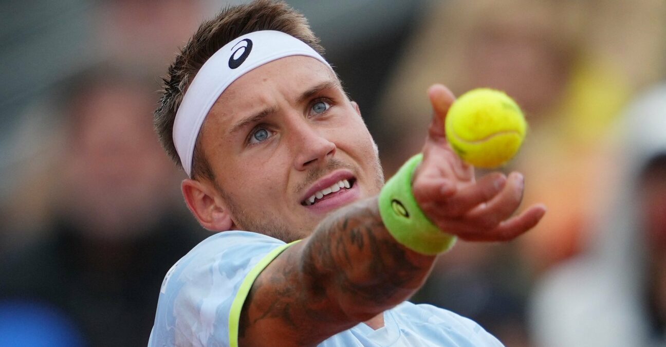 Alex Molcan at the 2023 Italian Open