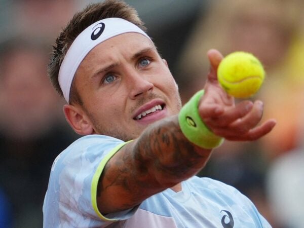 Alex Molcan at the 2023 Italian Open