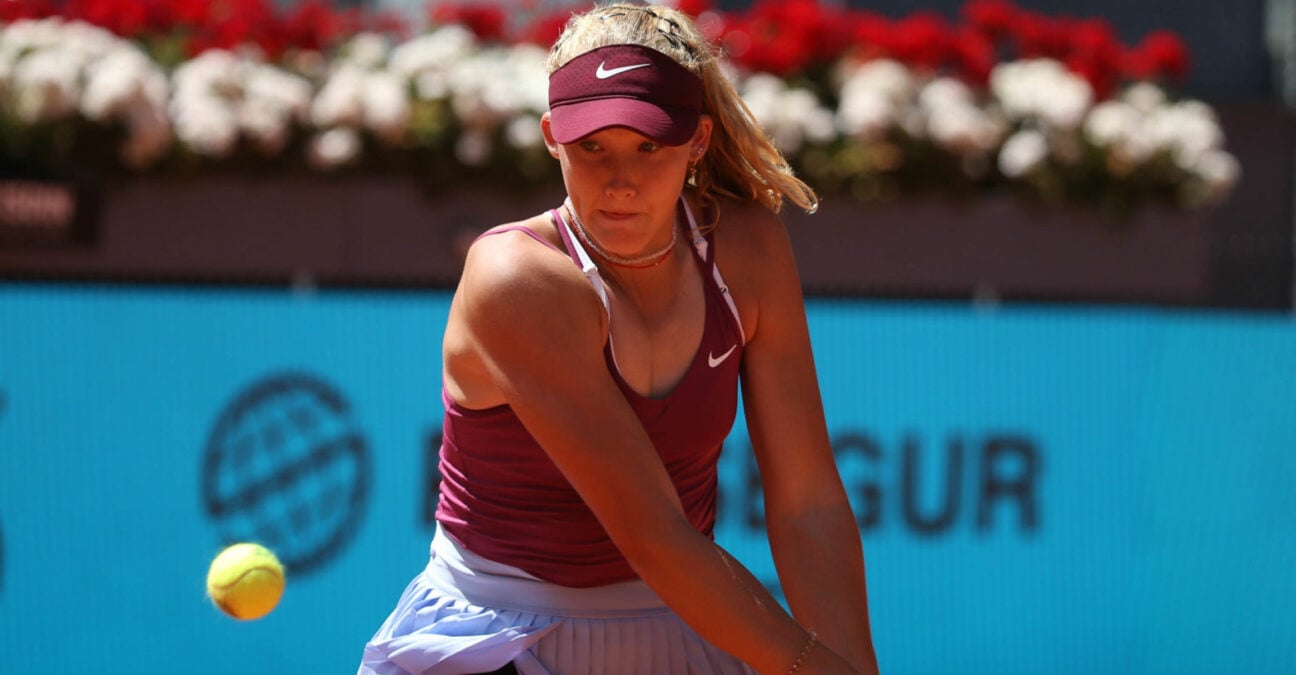 Mirra Andreeva at the 2023 Madrid Open