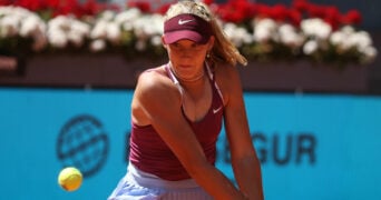 Mirra Andreeva at the 2023 Madrid Open