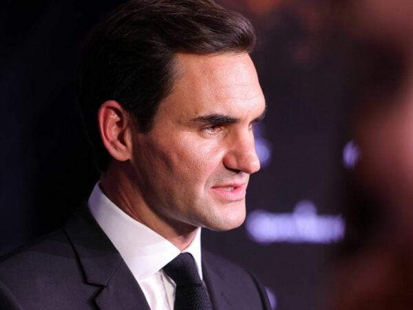 Roger Federer at the Swiss Sports 2022 Sports Awards ceremony in Zurich, Swizerland