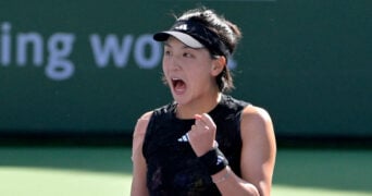 Xinyu Wang, Indian Wells. 2023