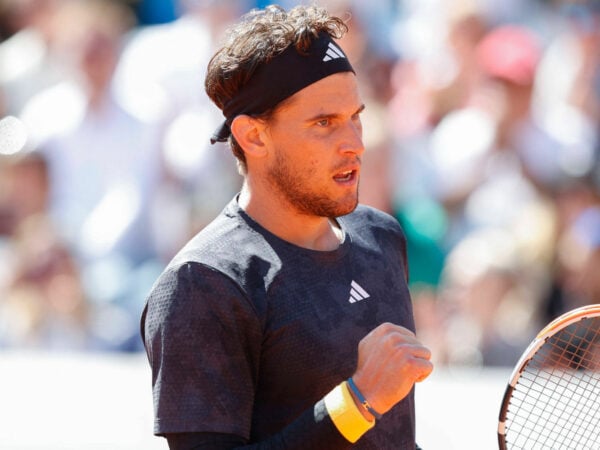 Dominic Thiem during the 2023 BMW Open in Munich