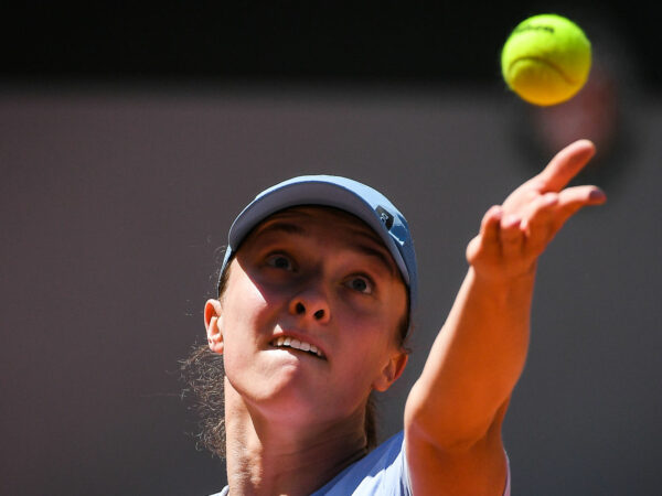 ga Swiatek (Poland) during a training session of Roland-Garros 2023