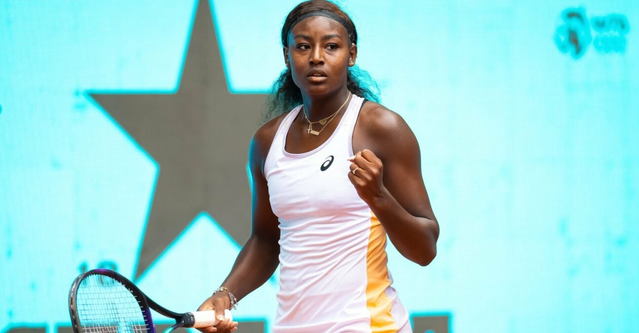 Alycia Parks at Madrid Open 2023