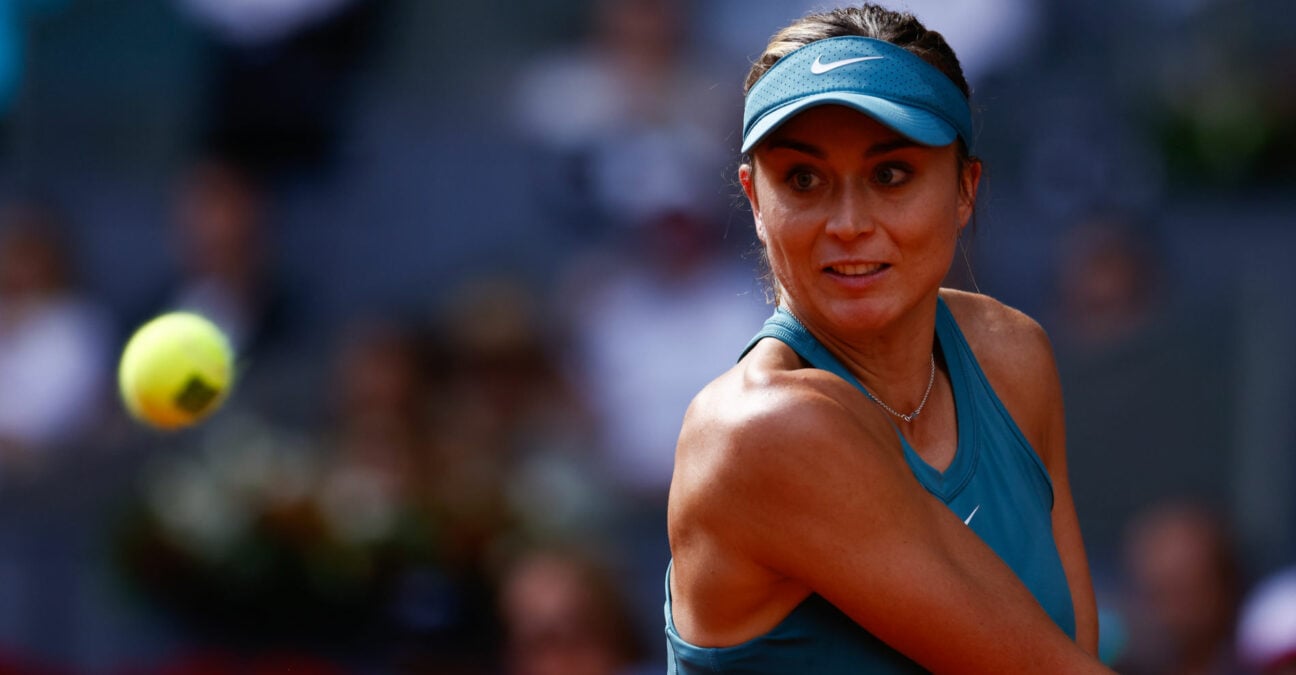 Paula Badosa at the 2023 Mutua Madrid Open