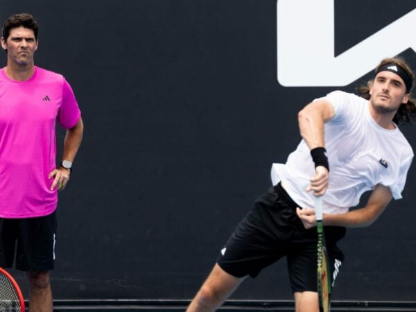 Stefanos Tsitsipas and Mark Philippoussis